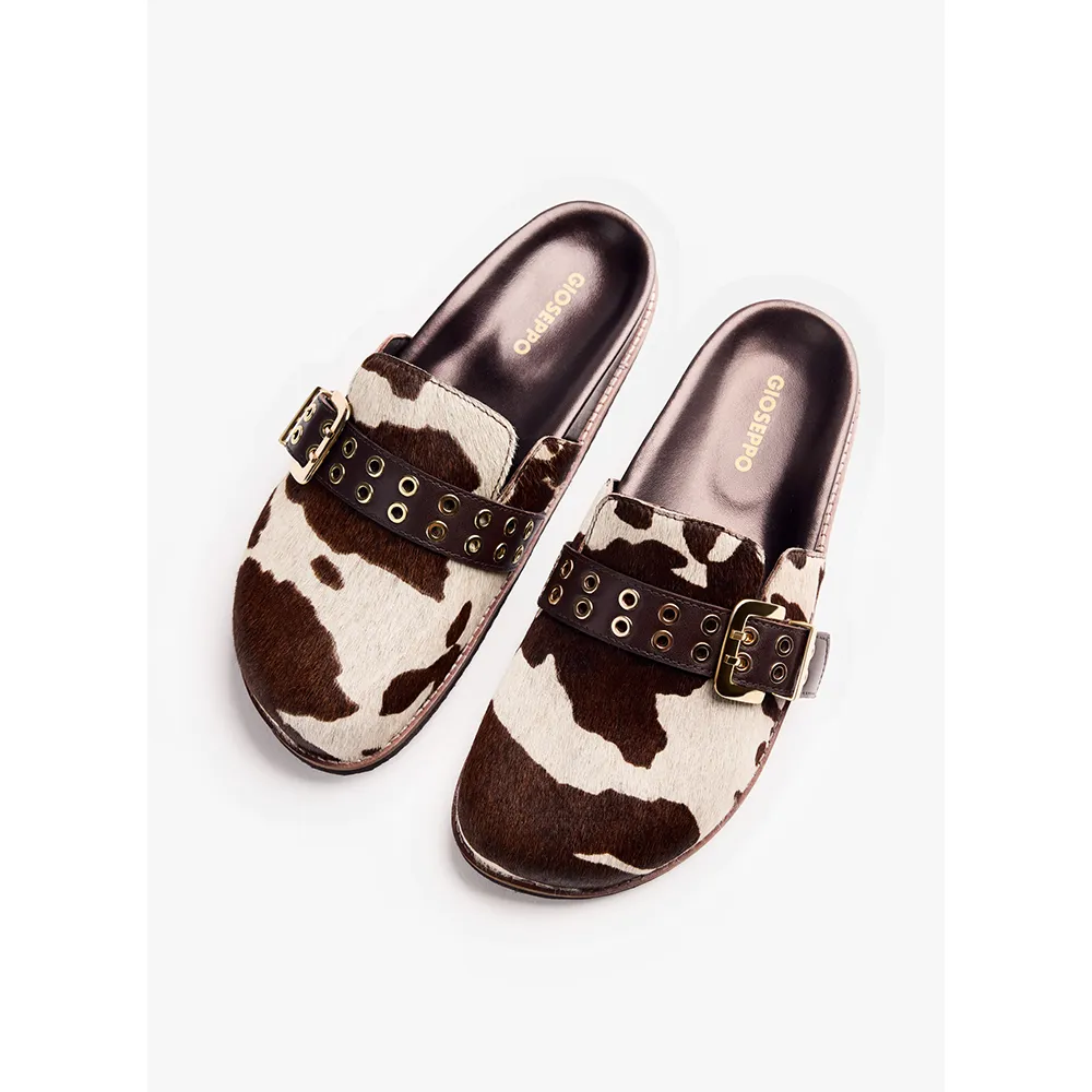 Купить Gioseppo 76107-p-cow-36 Деревянные башмаки Beulah 35x25x15 EU 36 7ft.ru в интернет магазине Семь Футов