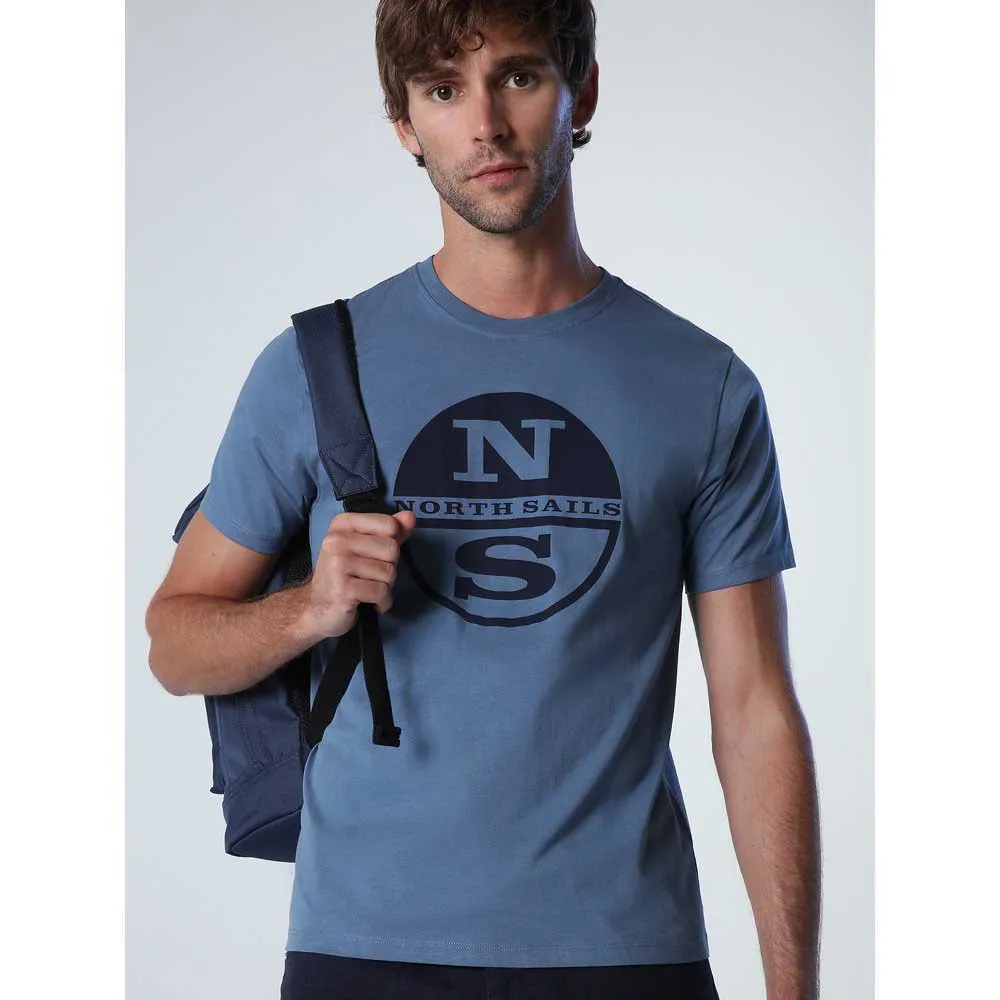 Купить North sails 692815-0768-S Футболка с коротким рукавом Graphic Голубой China Blue S 7ft.ru в интернет магазине Семь Футов