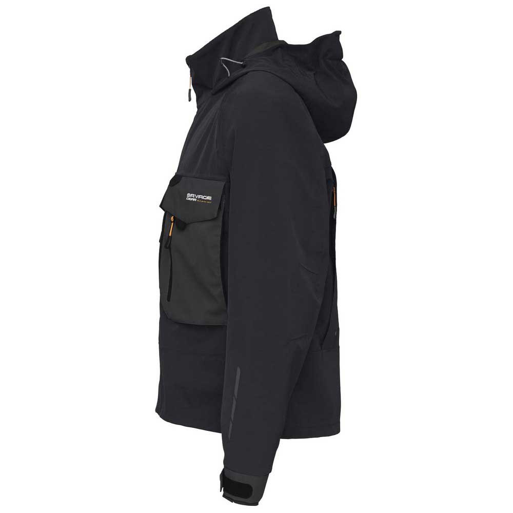 Купить Savage gear 73730 Куртка SG4 Wading Черный  Black / Grey L 7ft.ru в интернет магазине Семь Футов