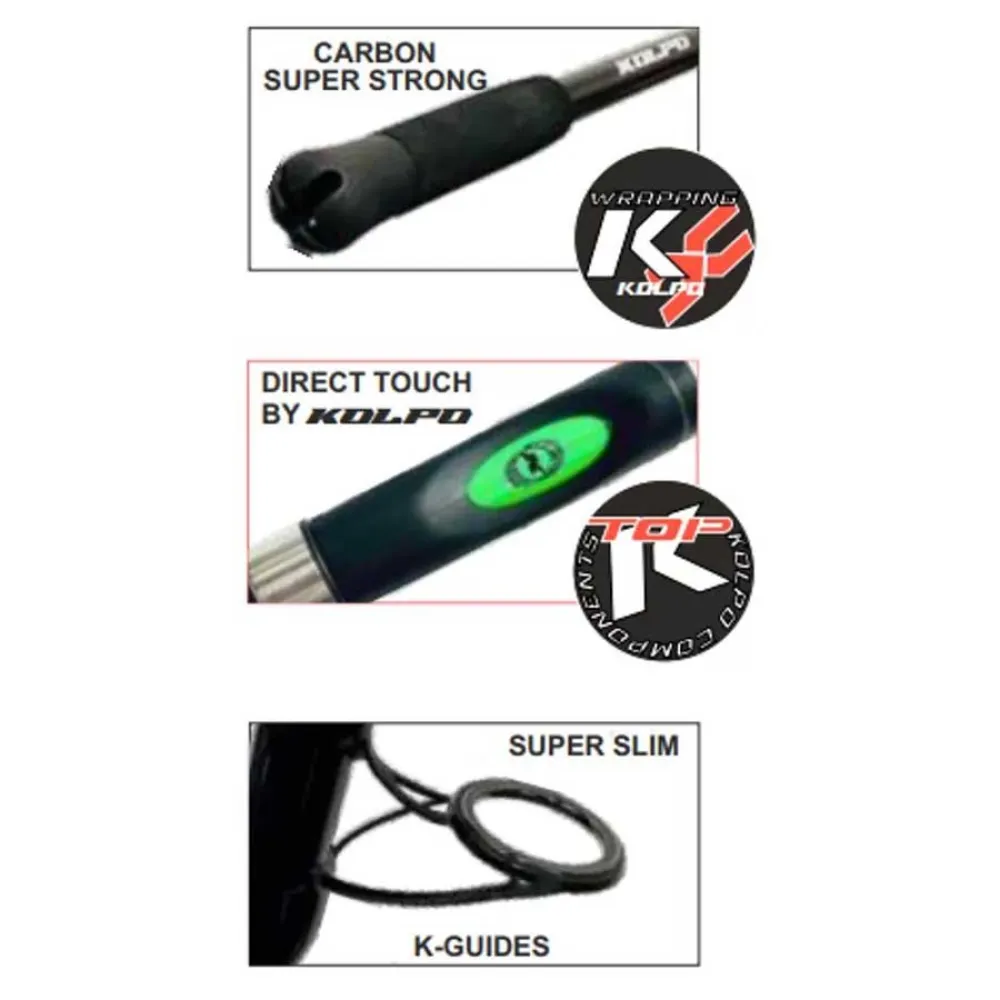 Купить Kolpo 0160021-24 донная удочка Tumultuosa Boat Yellow 130x10x10 2.4 m 7ft.ru в интернет магазине Семь Футов