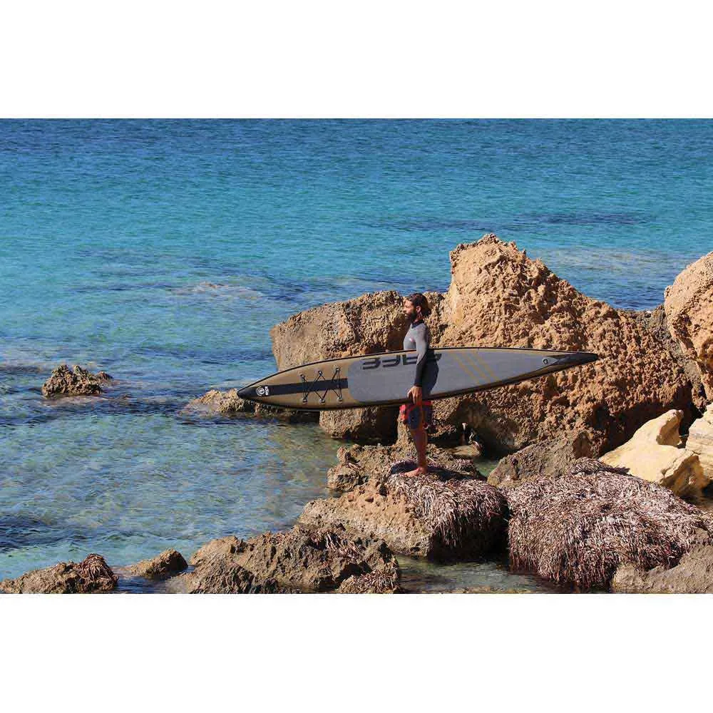 Купить Safe waterman hc100.003 Надувной комплект для падлбординга Prone Air 12´0´´ Light Brown 90x55x23 365.8 cm 7ft.ru в интернет магазине Семь Футов