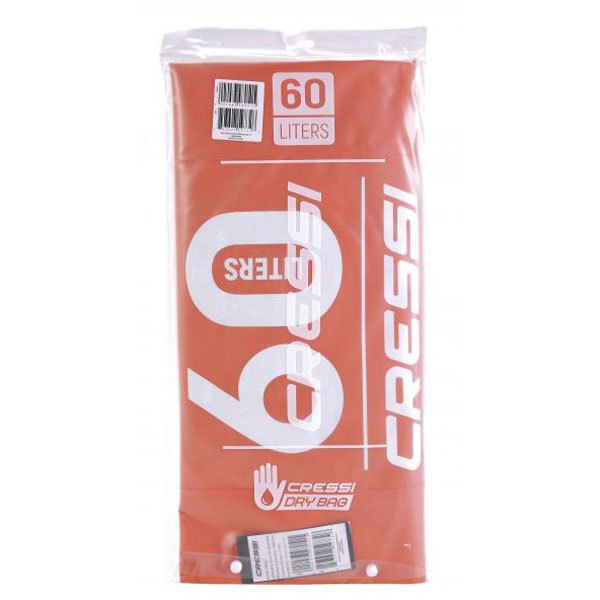 Купить Cressi BUB968860 Сухой PVC 60L Сухой пакет Оранжевый Orange 7ft.ru в интернет магазине Семь Футов