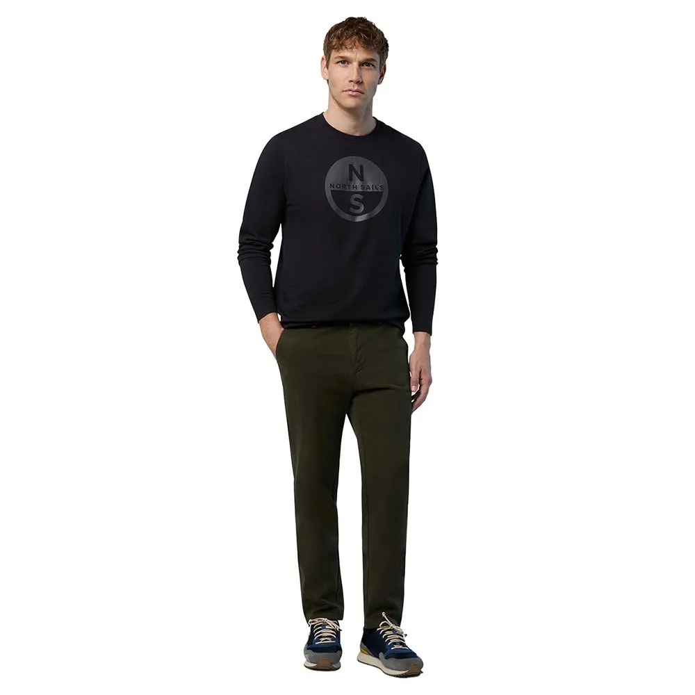 Купить North sails 692850-0999-S Футболка с длинным рукавом Graphic Черный Black S 7ft.ru в интернет магазине Семь Футов