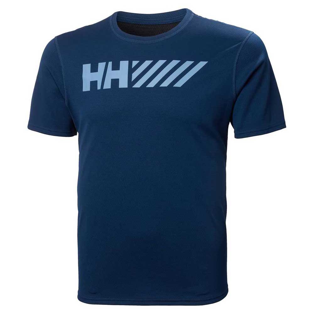 Купить Helly hansen 48498_584-XL Футболка с коротким рукавом Lifa Tech Graphic Голубой Ocean XL 7ft.ru в интернет магазине Семь Футов