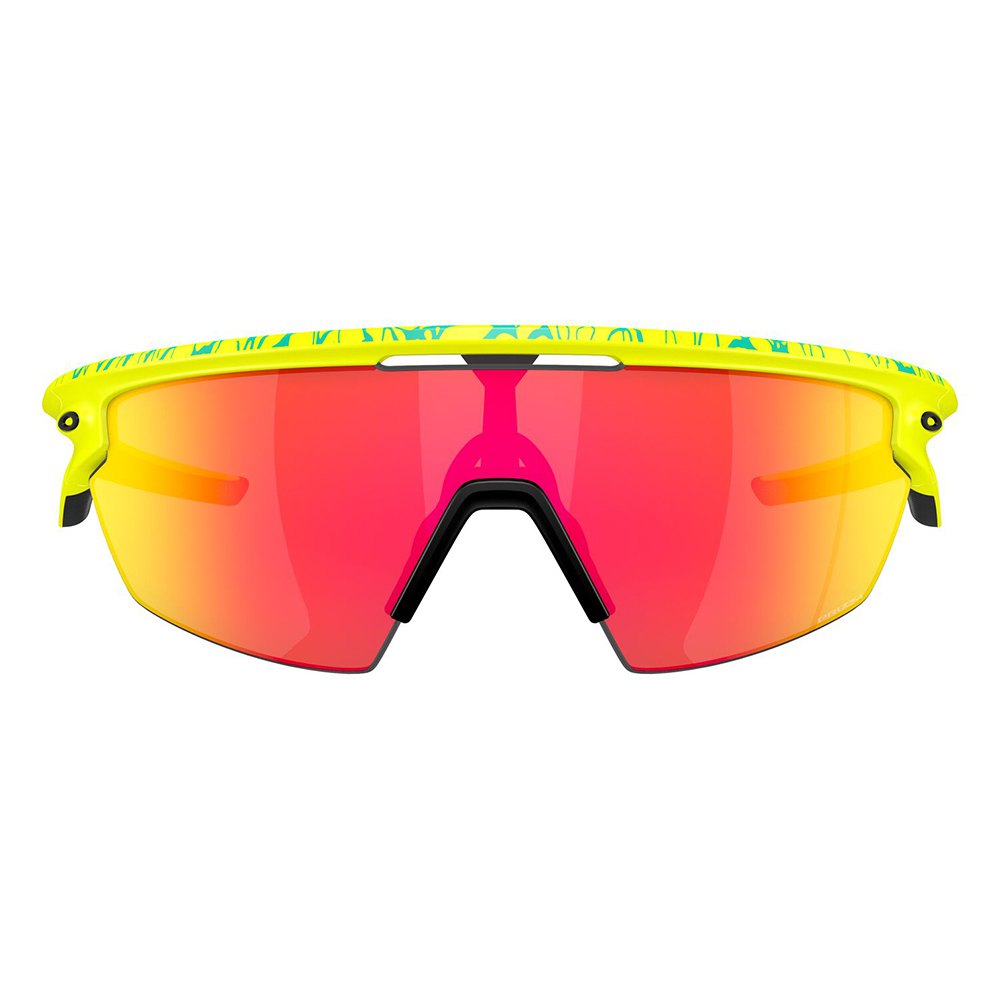 Купить Oakley 0OO9403-94031436 Солнцезащитные очки Sphaera  Mtt Tennis Ball yellow / Celeste Neuron Prizm Ruby/CAT3 7ft.ru в интернет магазине Семь Футов