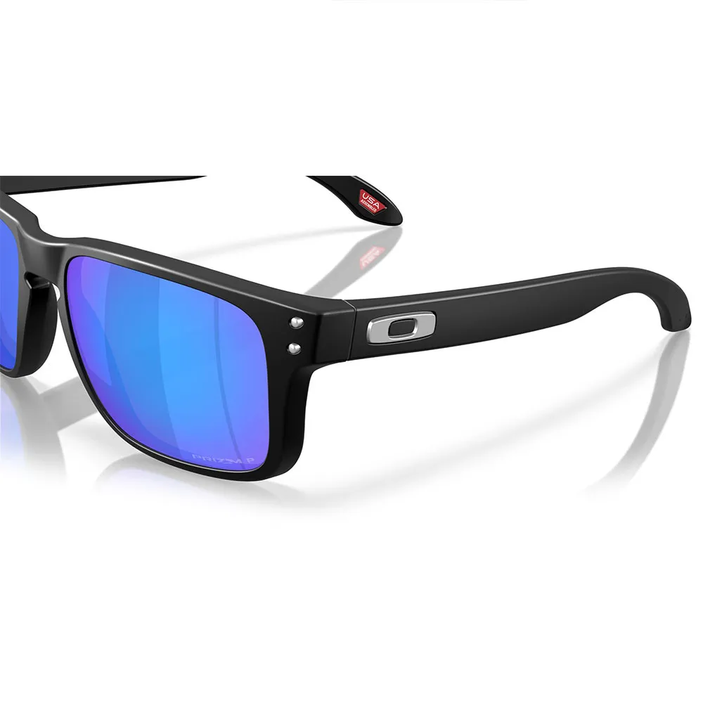 Купить Oakley OO9509-0453 поляризованные солнцезащитные очки Holbrook s Matte Black Prizm Sapphire Polar/CAT3 7ft.ru в интернет магазине Семь Футов