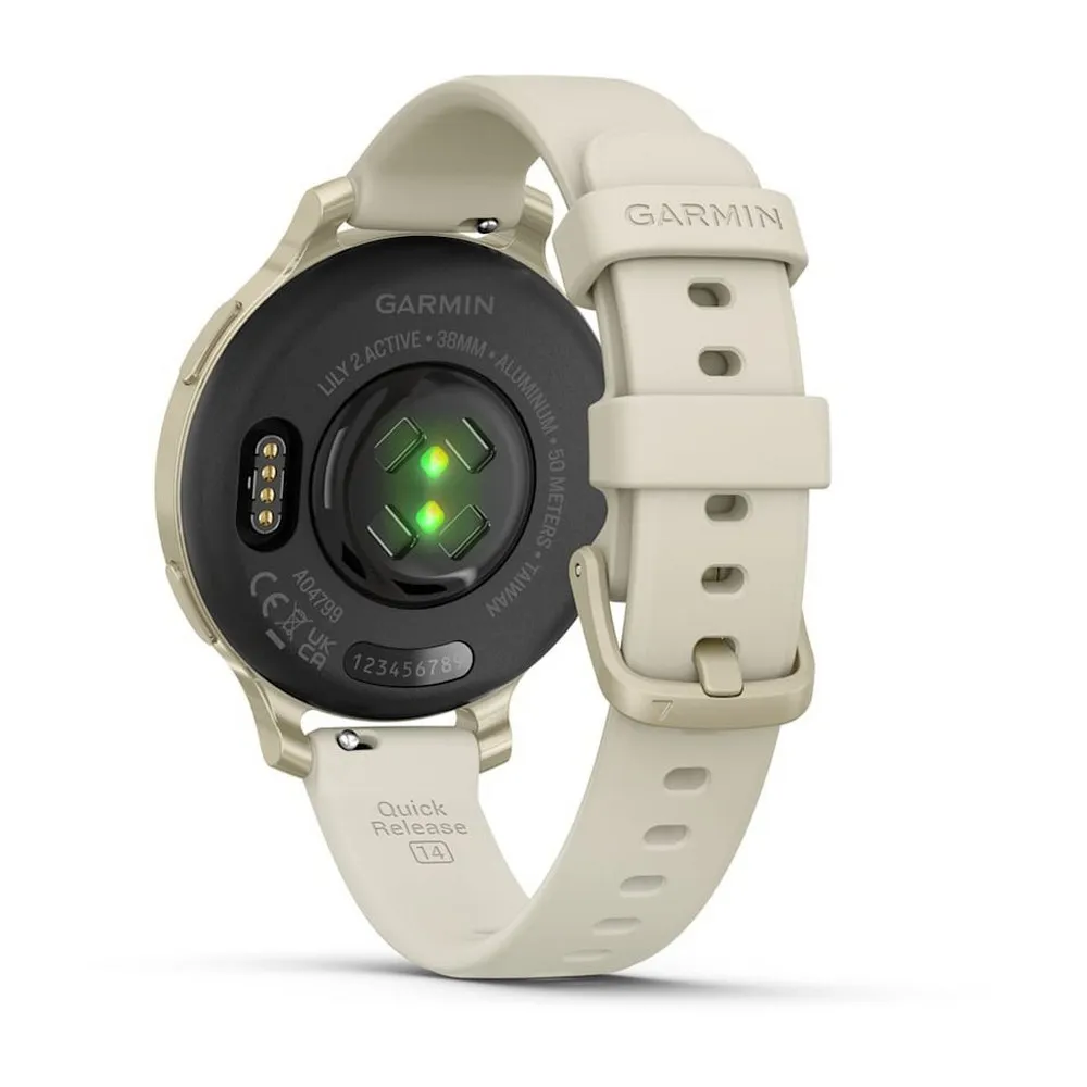 Купить Garmin 010-02891-00 Часы Lily® 2 Active Бежевый  Gold / White 7ft.ru в интернет магазине Семь Футов