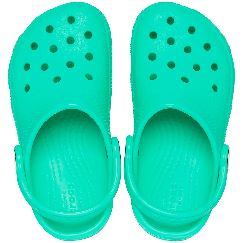 Купить Crocs 206990-3wm-c4 Деревянные башмаки Classic T Lagoon 35x25x15 EU 19 7ft.ru в интернет магазине Семь Футов