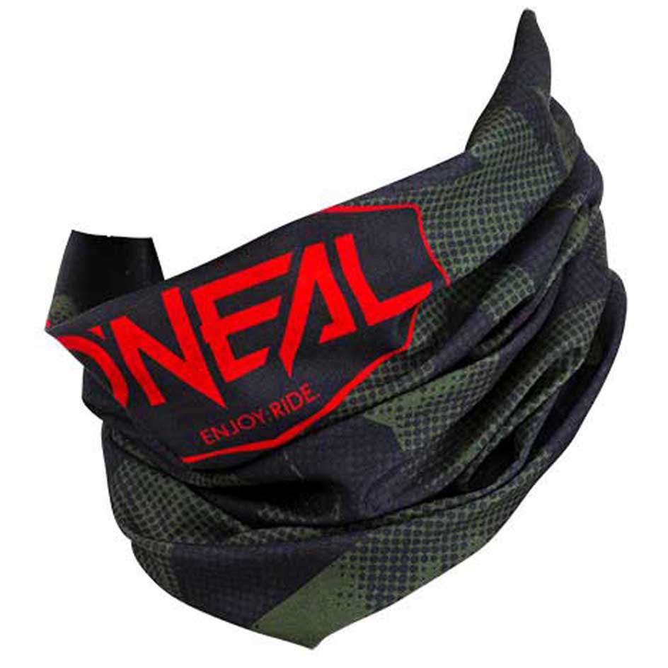 Купить Oneal 1024-N07 Шарф-хомут Covert Голубой  Black / Green 7ft.ru в интернет магазине Семь Футов