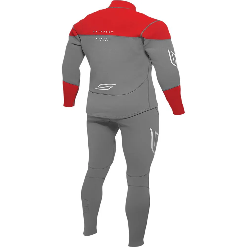 Купить Slippery 3201-0283 Неопреновый гидрокостюм мокрого типа Breaker Gray / Red M 7ft.ru в интернет магазине Семь Футов