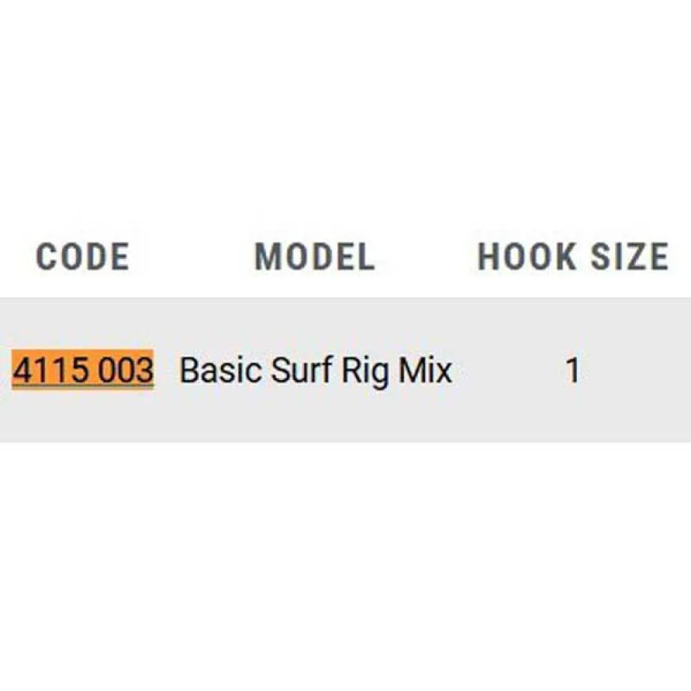 Купить Zebco 4115003-UNIT связанный крючок Basic Surf Mix Бесцветный Clear / Grey 1 7ft.ru в интернет магазине Семь Футов