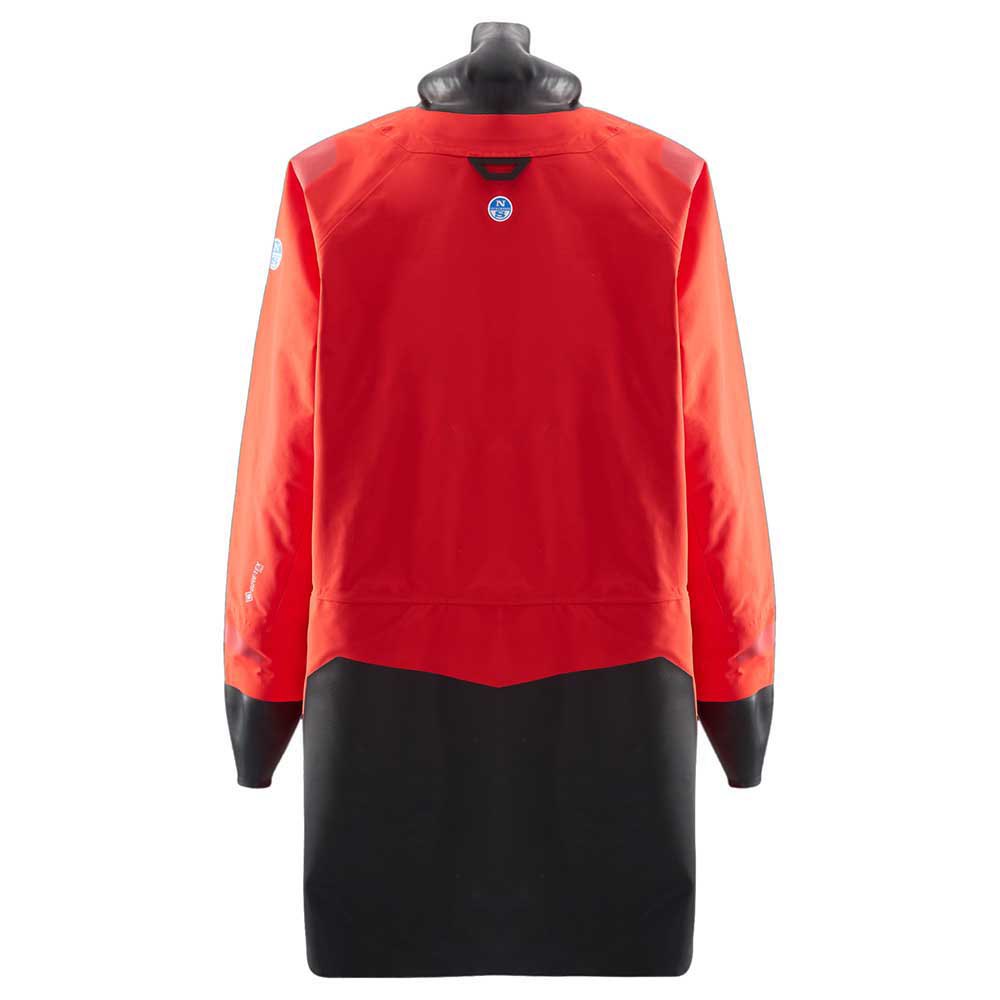 Купить North sails 27M024-0235-XXL Куртка Atlantic Ocean Smock Оранжевый Fiery Red 2XL 7ft.ru в интернет магазине Семь Футов