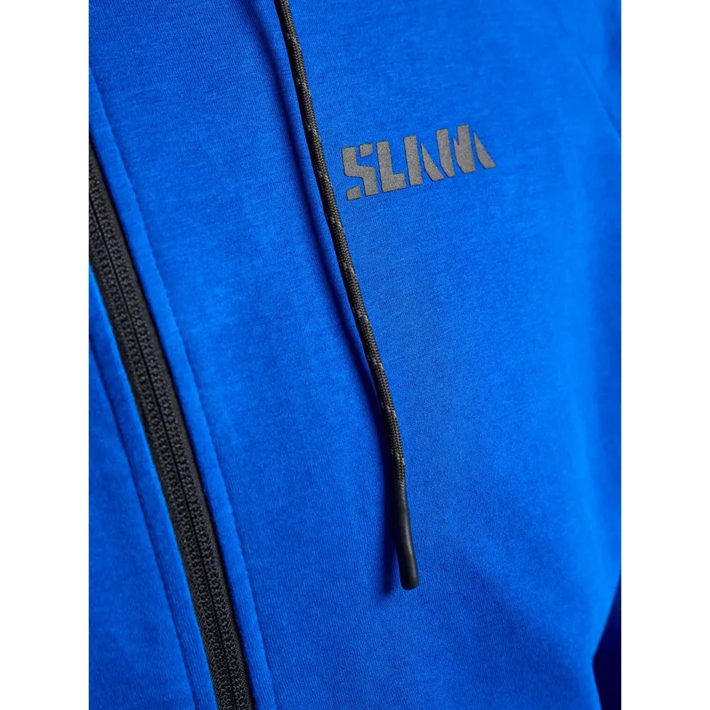 Купить Slam A106008S00-W11-XS Толстовка на молнии Logo Голубой Olympic Blue XS 7ft.ru в интернет магазине Семь Футов