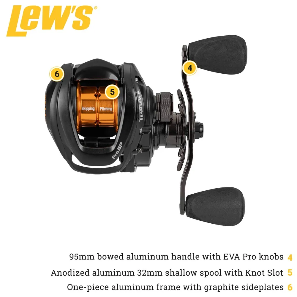 Купить Lews psp1xhl Катушка для бейткастинга SP Skipping Pitching Black 20x15x15 Ratio: 8.3:1 7ft.ru в интернет магазине Семь Футов