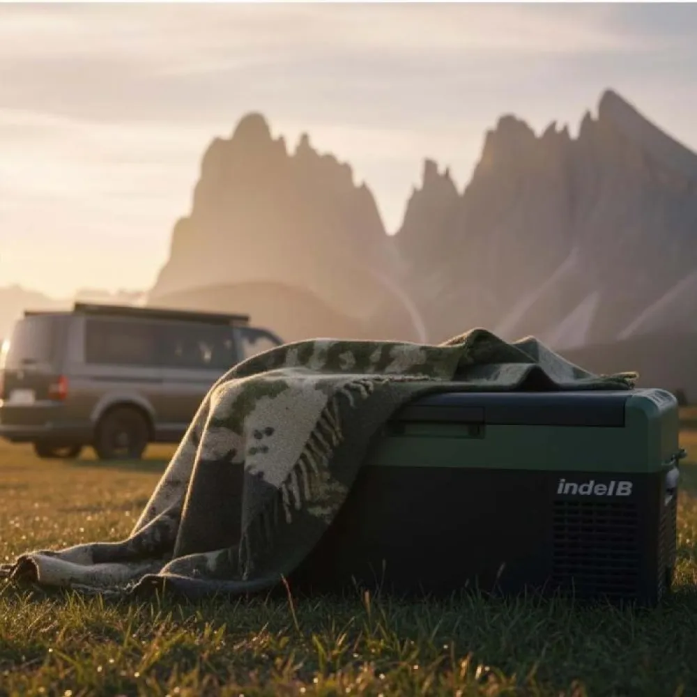 Купить Indelb stc020nn37fan Жесткий переносной кулер ITB20 20L Gray / Green 30x62x33 7ft.ru в интернет магазине Семь Футов
