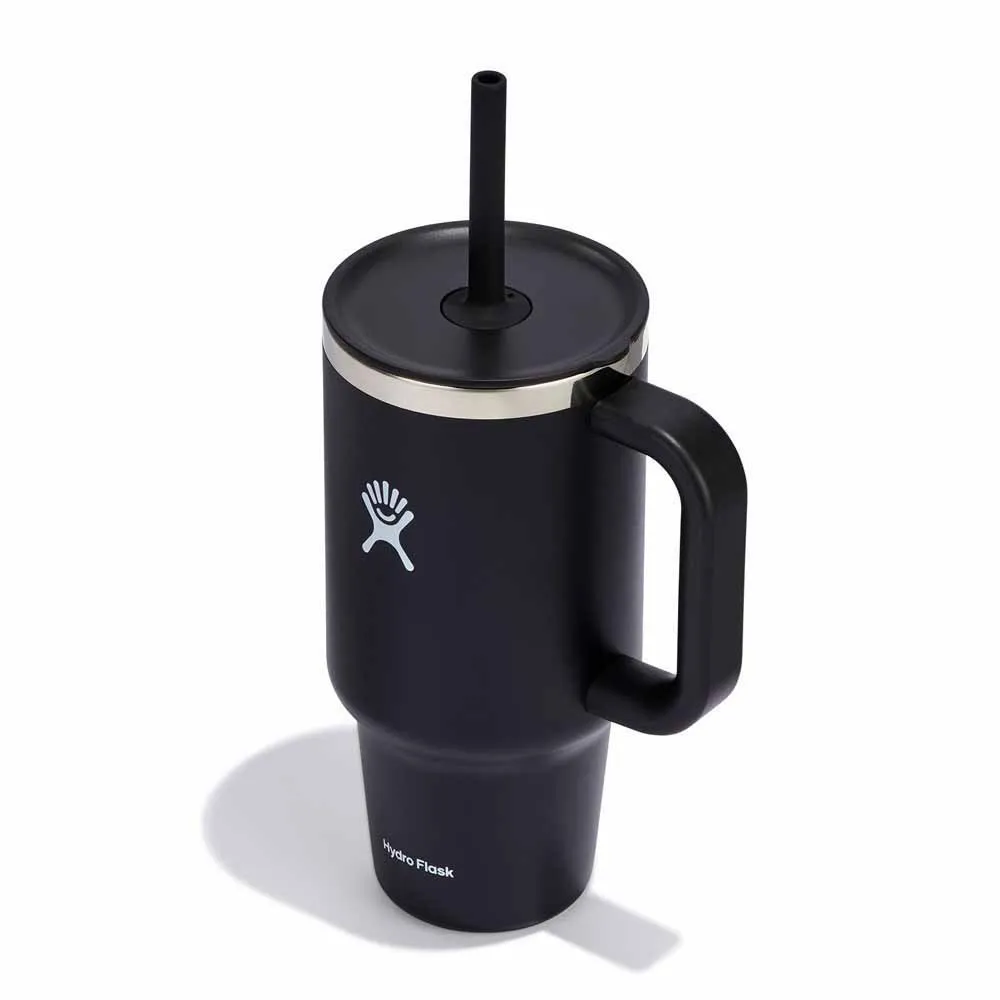 Купить Hydro flask TT32PS001 All Around Travel Стакан 945ml Серебристый Black 7ft.ru в интернет магазине Семь Футов