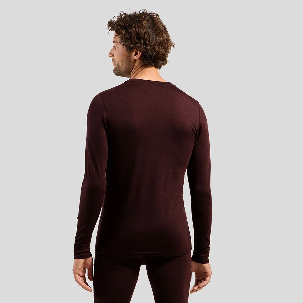 Купить Odlo 111602-30910-XXL Базовый слой с длинным рукавом Merino 200 Коричневый Fudge 2XL 7ft.ru в интернет магазине Семь Футов