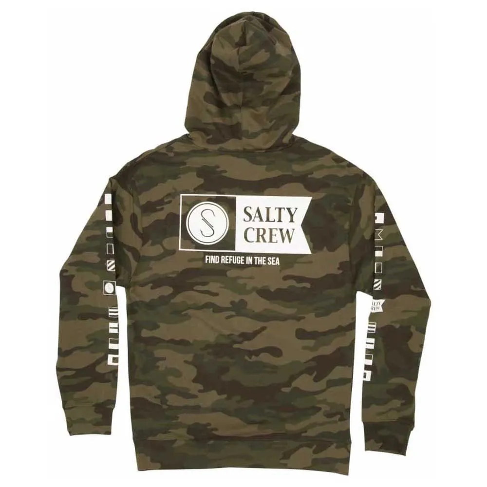 Купить Salty crew 20335063-CAMO-S Толстовка с капюшоном Alpha Коричневый Camo S 7ft.ru в интернет магазине Семь Футов