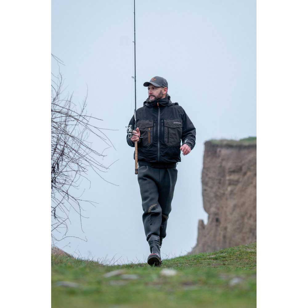 Купить Savage gear 73730 Куртка SG4 Wading Черный  Black / Grey L 7ft.ru в интернет магазине Семь Футов