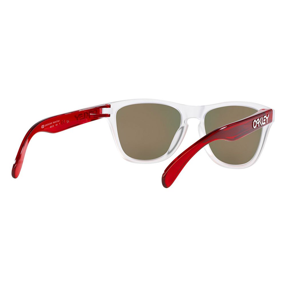 Купить Oakley OJ9009-0848 Frogskins XXS Prizm Молодежные солнцезащитные очки Matte Clear Prizm Ruby/CAT3 7ft.ru в интернет магазине Семь Футов