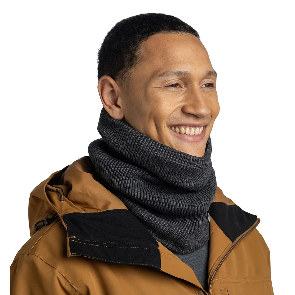 Купить Buff ® 134481.930.10.00 Шарф-хомут Knitted & Fleece Renvi Grey Heather 15x10x5 7ft.ru в интернет магазине Семь Футов