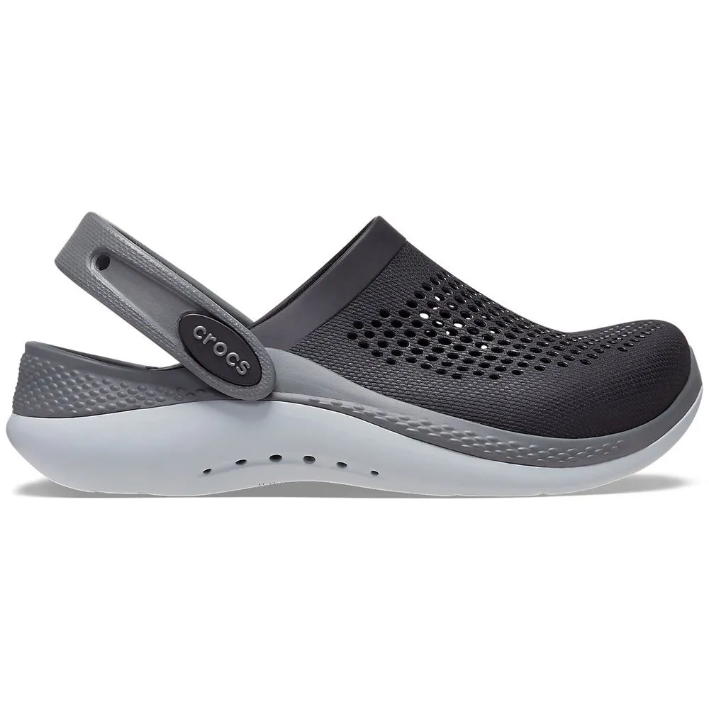 Купить Crocs 207021-0dd-j4 Деревянные башмаки Literide 360 Black / Slate Grey 35x25x15 EU 36 7ft.ru в интернет магазине Семь Футов