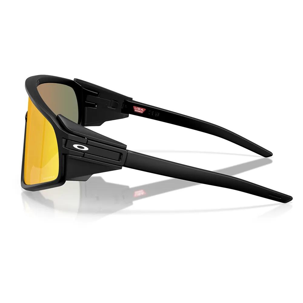 Купить Oakley OO9404-1635-35 Солнцезащитные очки Latch panel Золотистый Matte Black Prizm Ruby/CAT3 7ft.ru в интернет магазине Семь Футов