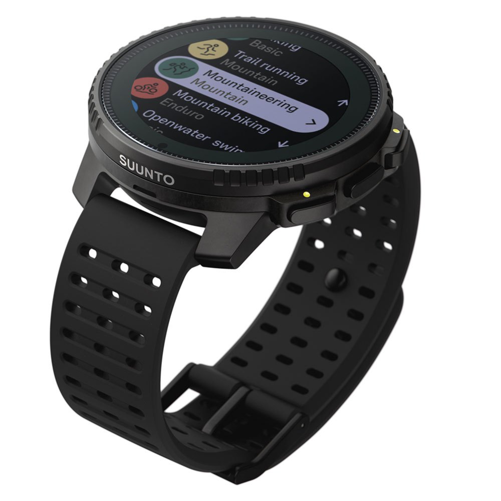 Купить Suunto SS050978000 Vertical Solar Часы  All Black 7ft.ru в интернет магазине Семь Футов