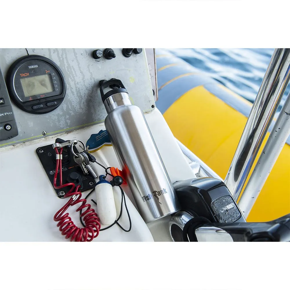 Купить Fish tank b60ss-unit Бутылка Logo 600ml Steel 30x10x10 7ft.ru в интернет магазине Семь Футов