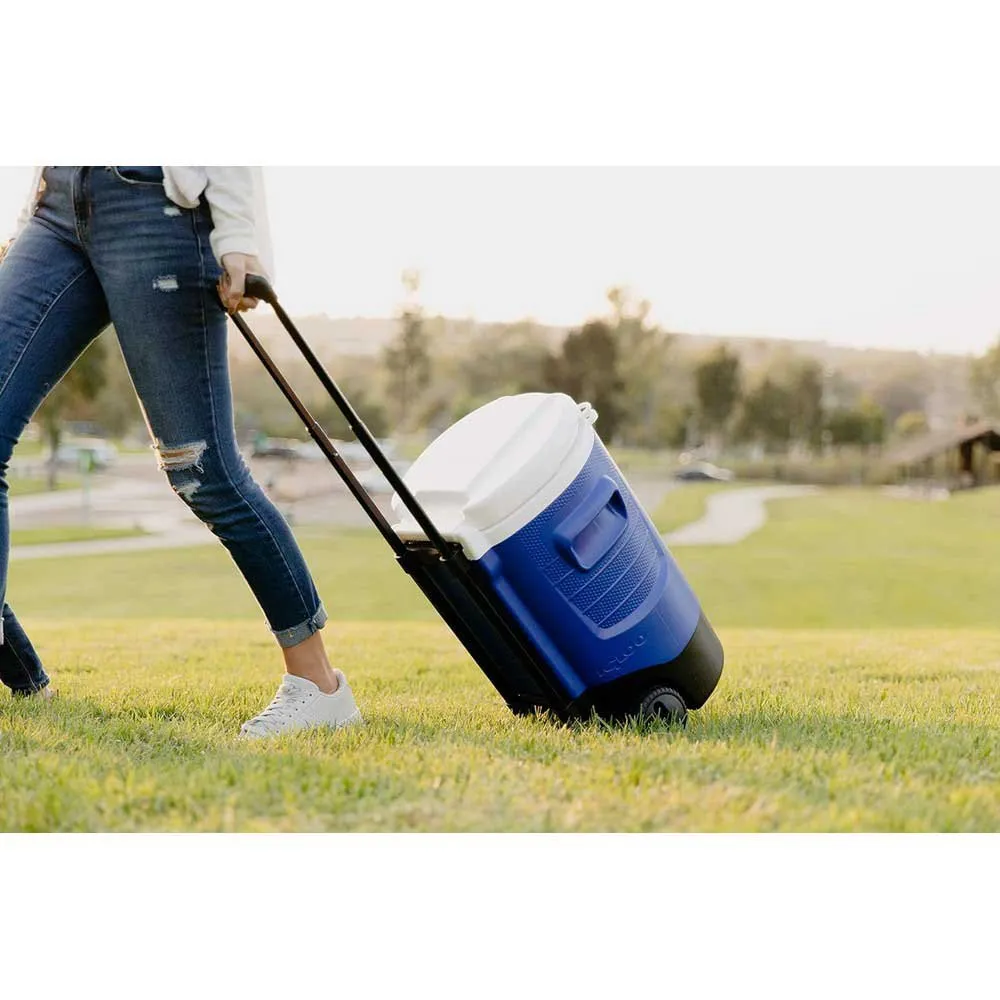 Купить Igloo coolers 42115 Sports 19L колесный термо Бесцветный Blue 31 x 31 x 56 cm 7ft.ru в интернет магазине Семь Футов