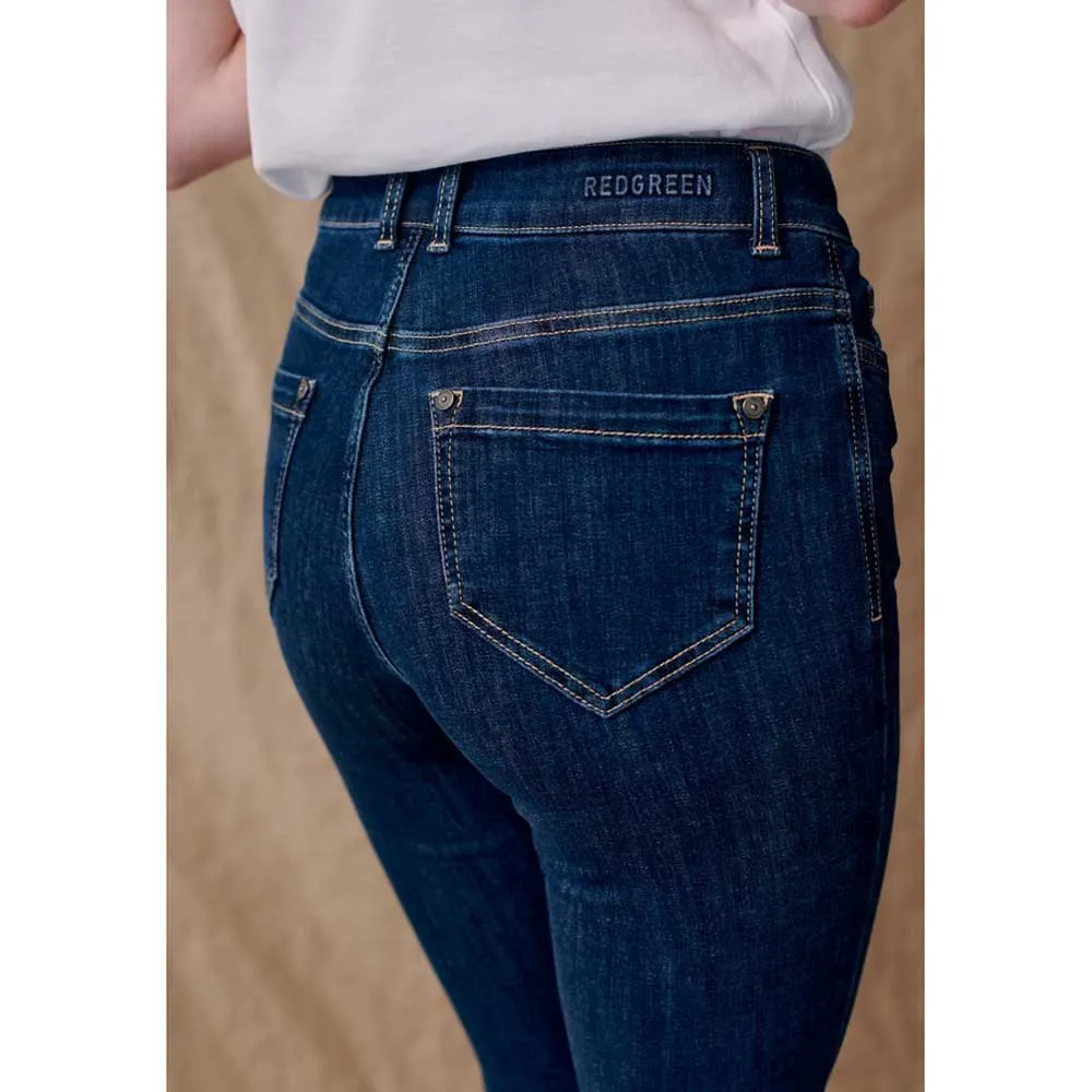 Купить Redgreen 170832101-064-46 Джинсы Mai Regular Waist Mid Blue 40x30x8 7ft.ru в интернет магазине Семь Футов