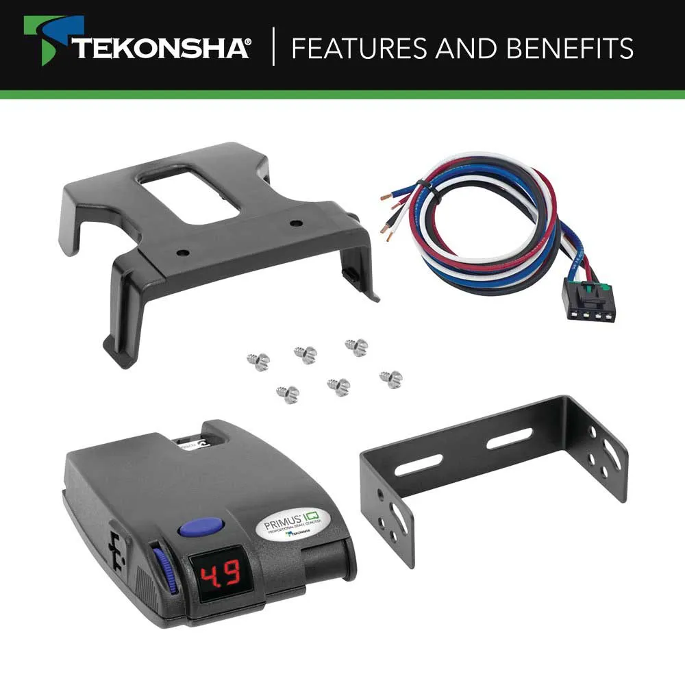 Купить Tekonsha 220-90160 контроллер тормозов прицепа Primus IQ Black 7ft.ru в интернет магазине Семь Футов