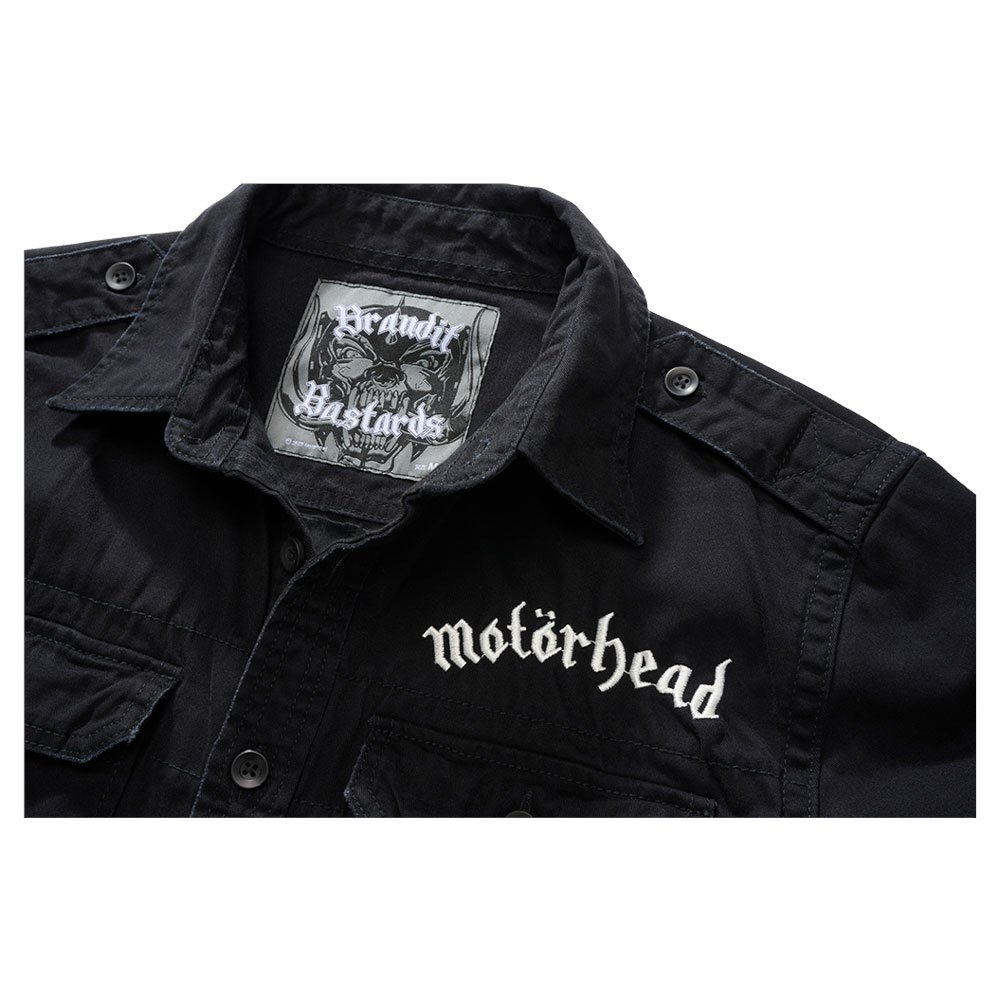 Купить Brandit 61006-2-XL Рубашка с длинным рукавом Motörhead Vintage Черный Black XL 7ft.ru в интернет магазине Семь Футов