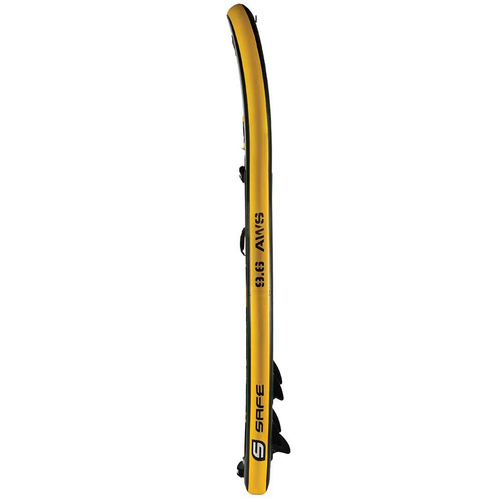 Купить Safe waterman hb100.017 Надувной комплект для падлбординга A.W.S9´6´´ Military Green 90x55x23 289.6 cm 7ft.ru в интернет магазине Семь Футов