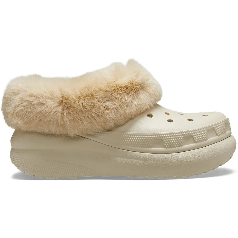 Купить Crocs 208446-2y2-m7/w9 Деревянные башмаки Furever Crush Bone 35x25x15 EU 39 7ft.ru в интернет магазине Семь Футов