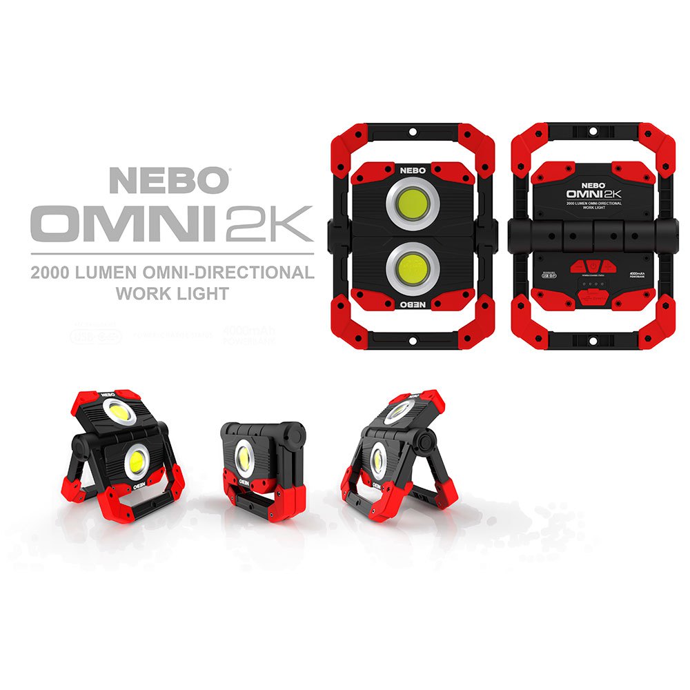 Купить Nebo tools NE0015 Omni 2000 Черный  Black 2000 Lumens 7ft.ru в интернет магазине Семь Футов