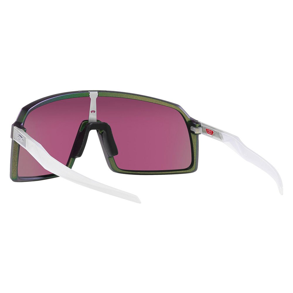 Купить Oakley OO9406-A237 Sutro Discover Prizm Солнцезащитные Очки Matte Silver Green Colorshift Prizm Road Jade/CAT3 7ft.ru в интернет магазине Семь Футов