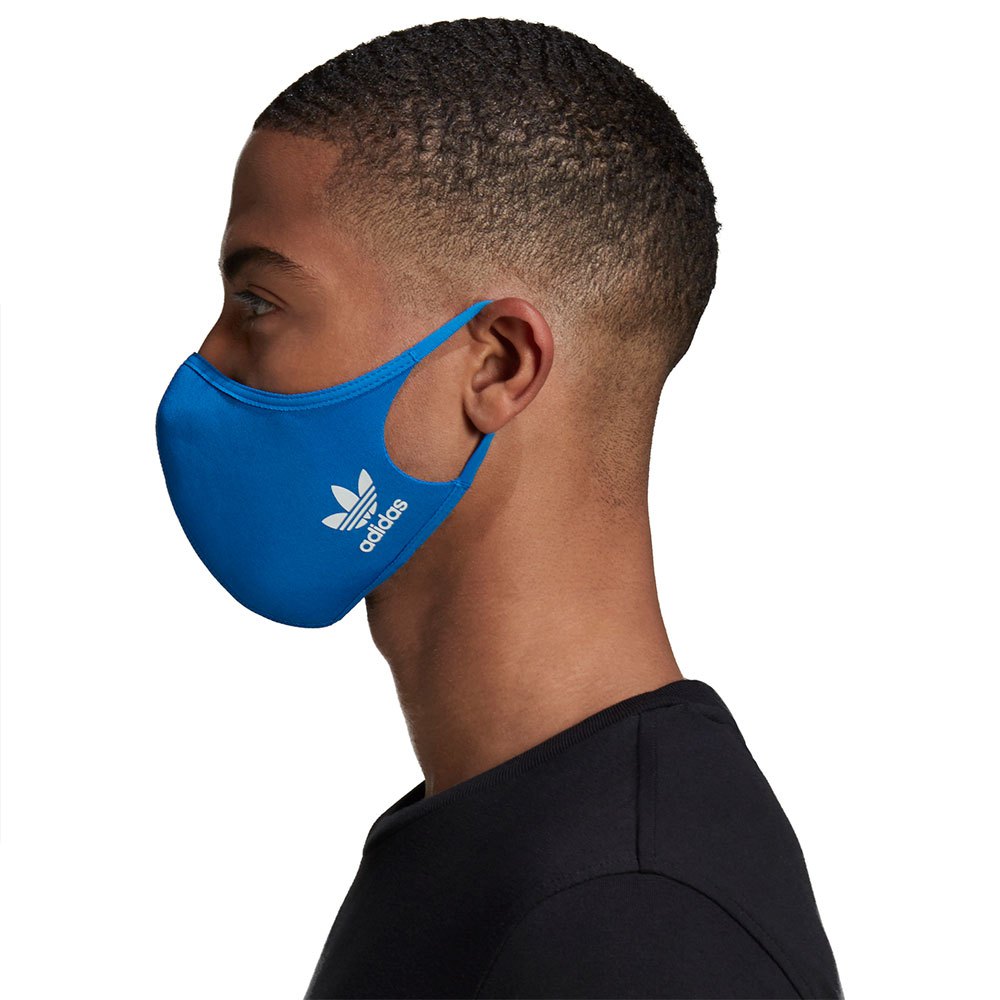 Купить adidas Originals H32392/XS-S Лицевая крышка 3 Единицы Лицо Маска Голубой Blue Bird XS-S 7ft.ru в интернет магазине Семь Футов