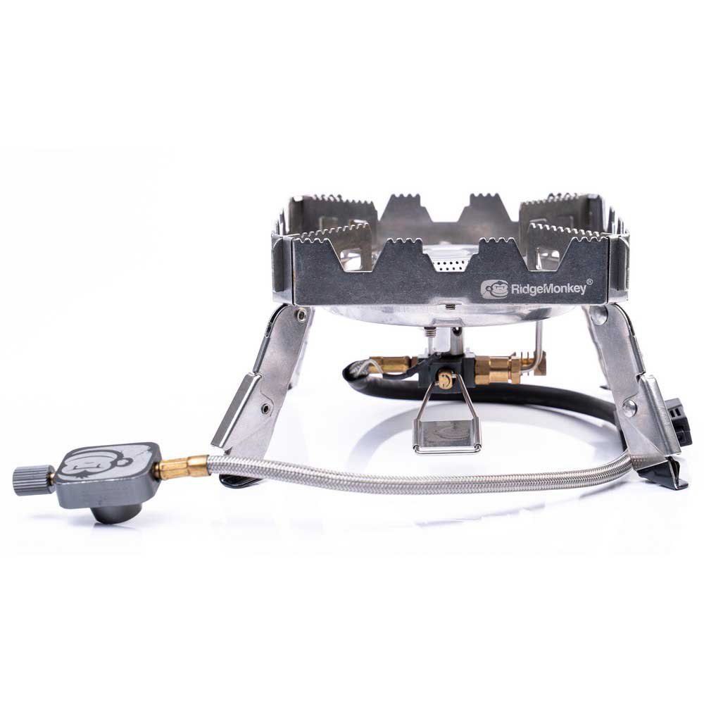 Купить Ridgemonkey RM-QCPRO-FS Quad Connect Pro Full Kit Печь  Silver 7ft.ru в интернет магазине Семь Футов