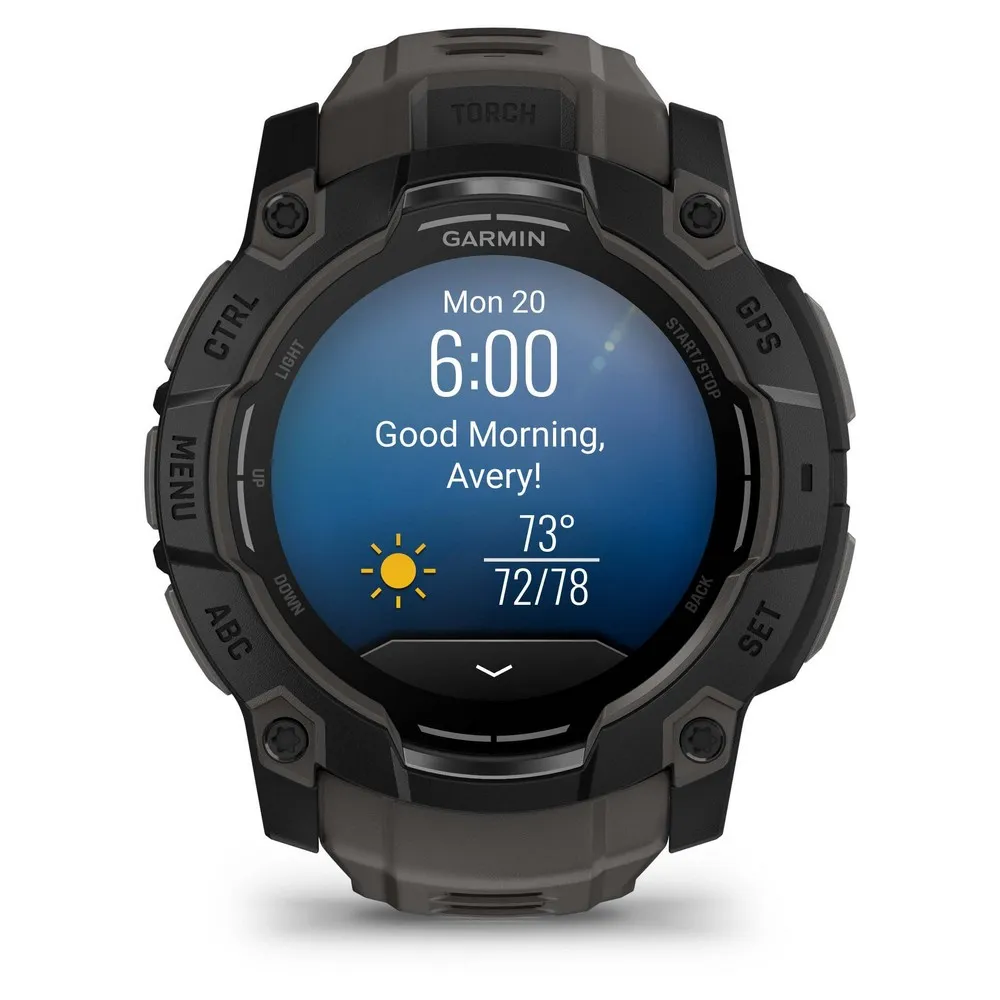 Купить Garmin 010-03020-00 Часы Instinct 3 50 mm Amoled Черный  Black / Carbon 7ft.ru в интернет магазине Семь Футов