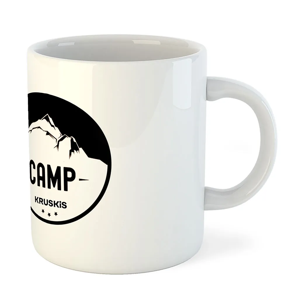 Купить Kruskis 42611C413 Кружка Camp 325ml  White 7ft.ru в интернет магазине Семь Футов