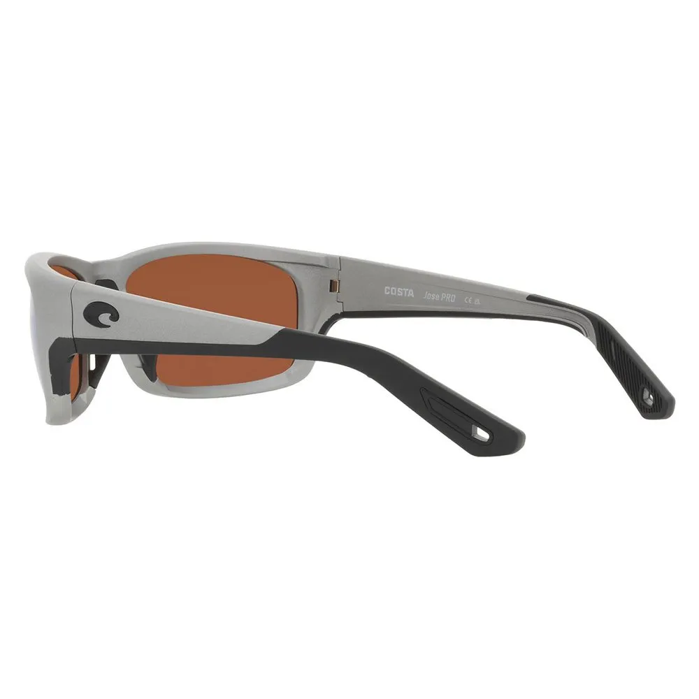 Купить Costa 06S9106-91060762 поляризованные солнцезащитные очки Jose Pro Бесцветный Silver Metallic / Silver Green Mirror 580G/CAT2 7ft.ru в интернет магазине Семь Футов