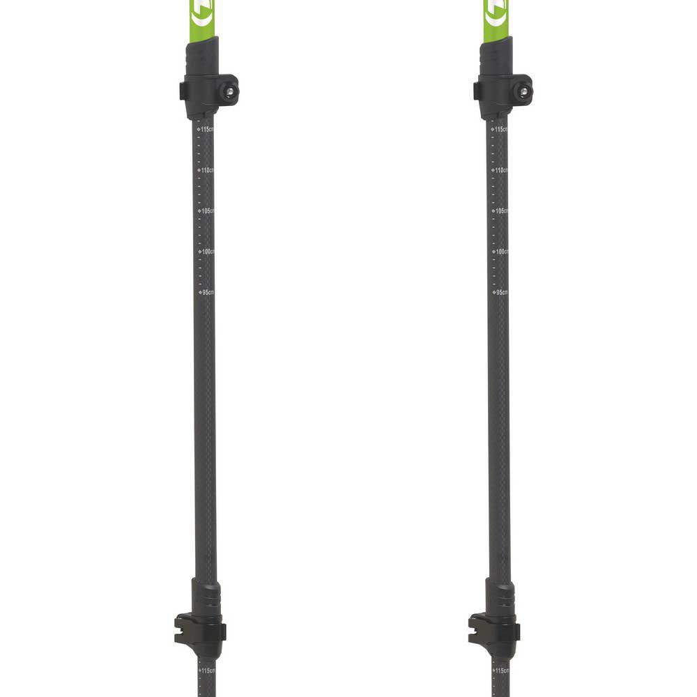 Купить Tsl outdoor PFBHAC3C Hiking Aluminium Comp 3 Cross Поляки Серый Grey / Green 60-125 cm 7ft.ru в интернет магазине Семь Футов