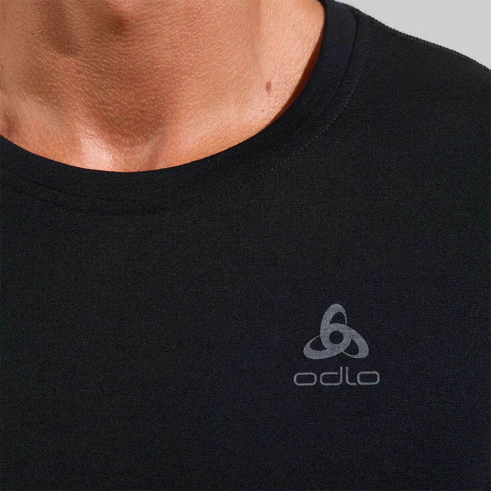 Купить Odlo 111602-15000-L Базовый слой с длинным рукавом Merino 200 Голубой Black L 7ft.ru в интернет магазине Семь Футов