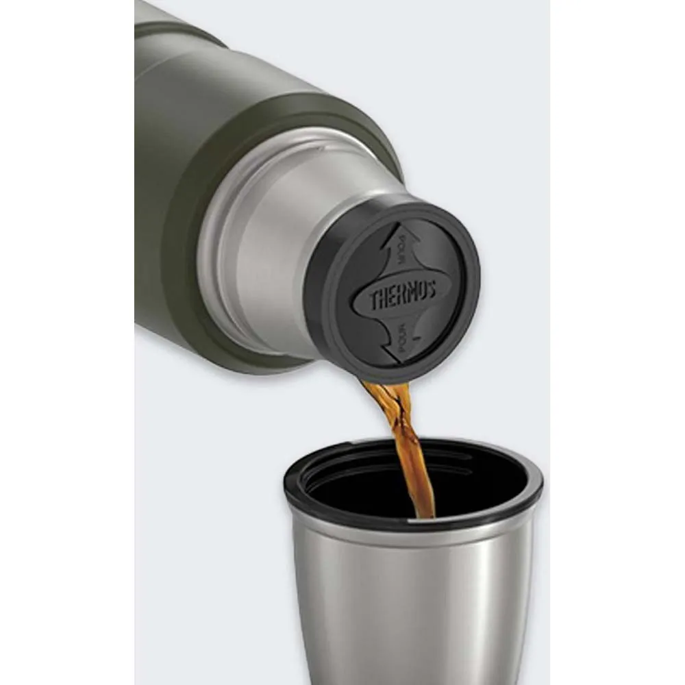 Купить Thermos 170018 термос Beverage 470ml Army Green 7x25x7 7ft.ru в интернет магазине Семь Футов