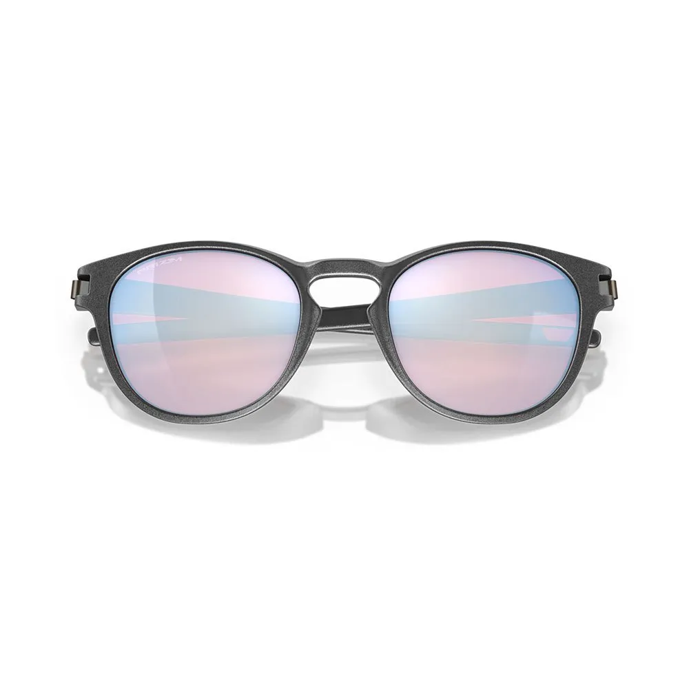Купить Oakley 0OO9265-926557 Latch Солнцезащитные Очки  Steel Prizm Snow Sapphire/CAT3 7ft.ru в интернет магазине Семь Футов