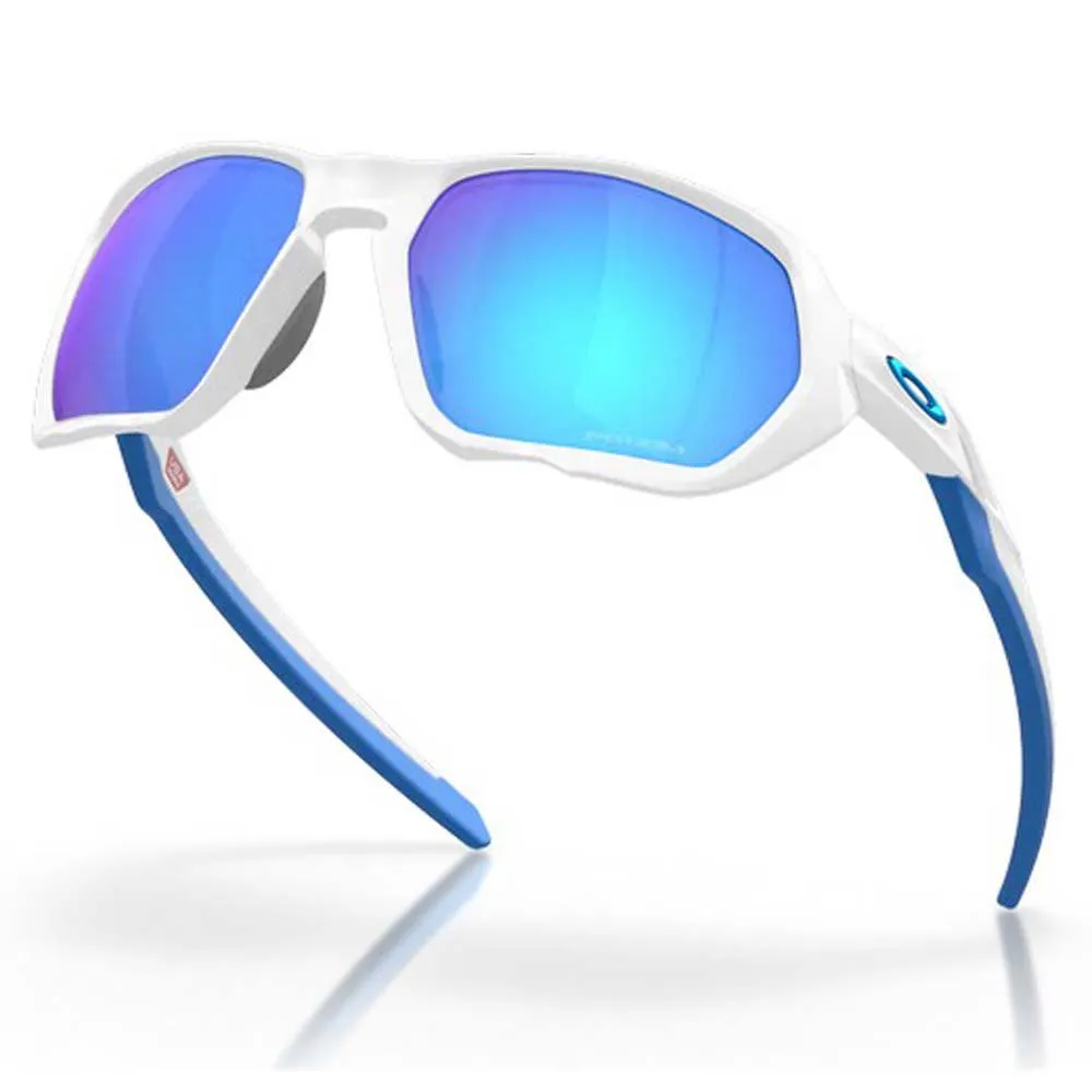 Купить Oakley OO9019-1059 Солнцезащитные очки Plazma Prizm Matte White Prizm Sapphire/CAT3 7ft.ru в интернет магазине Семь Футов