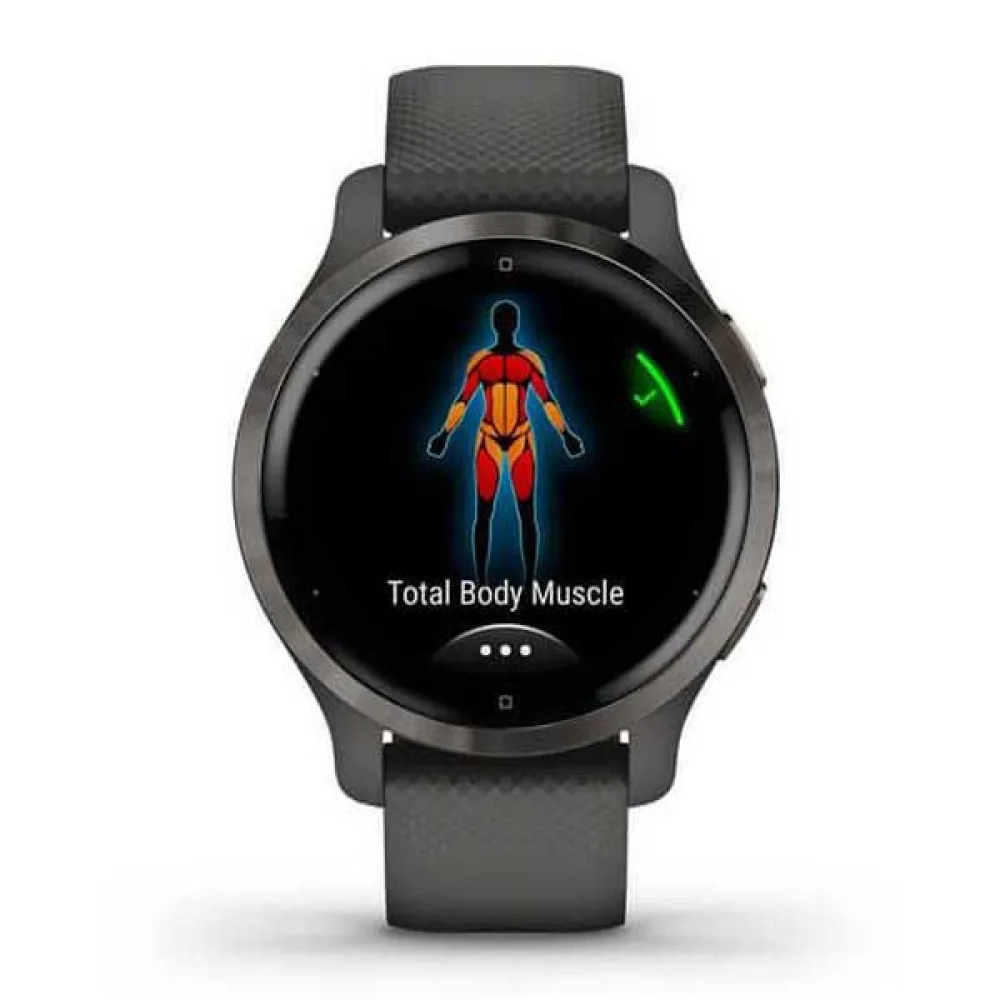 Купить Garmin R-12965226-010-02429-10 Часы Venu 2S отремонтированы Черный Grey 7ft.ru в интернет магазине Семь Футов