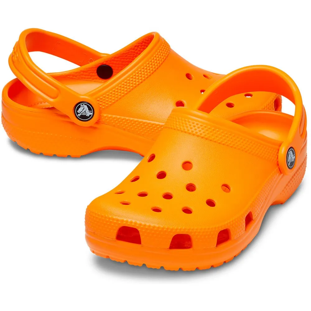 Купить Crocs 206990-83a-c8 Деревянные башмаки Classic Clog T Orange Zing 35x25x15 EU 24 7ft.ru в интернет магазине Семь Футов