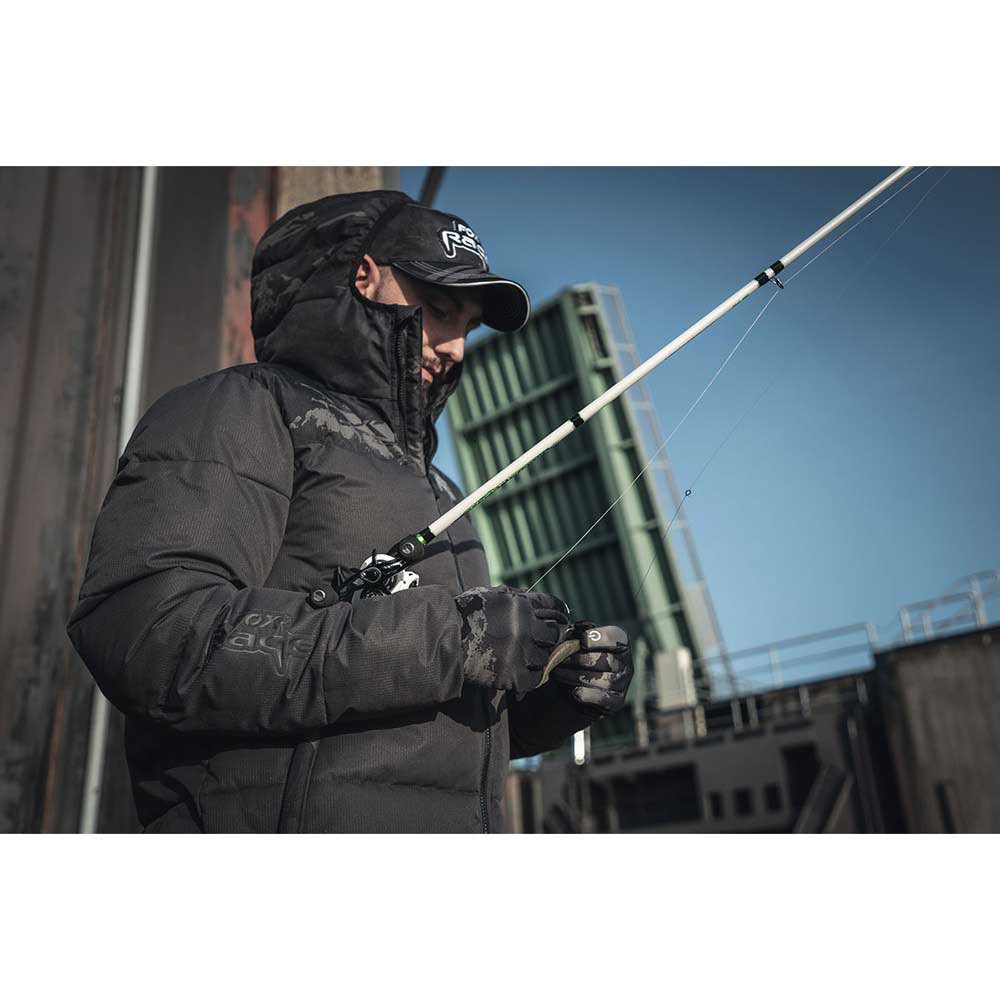Купить Fox rage NPR344 Куртка Puffa Черный  Black / Camo 3XL 7ft.ru в интернет магазине Семь Футов